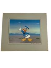 Walt Disney Classics Donald Duck Animation Art Corner Gold Label Print