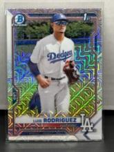 Luis Rodriguez 2021 Bowman Chrome Mega Mojo Refractor Rookie RC #BCP-196