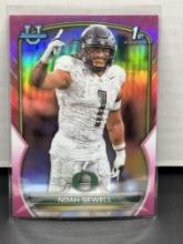 Noah Sewell 2022 Bowman Chrome U Pink Refractor Rookie RC #57