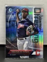 Triston McKenzie 2018 Bowman Chrome #trending Refractor Insert #-TM