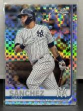 Gary Sanchez 2019 Topps Chrome X-Fractor Refractor #22