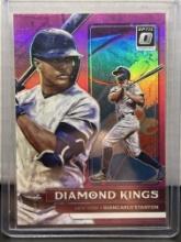 Giancarlo Stanton 2022 Panini Donruss Optic Diamond Kings Pink Prizm Insert Parallel #3