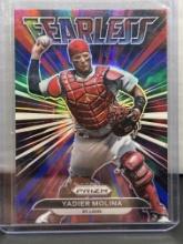 Yadier Molina 2022 Panini Prizm Fearless Silver Prizm Insert #FL-10