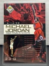 Michael Jordan 1998 Upper Deck Choice Finals Shots #9