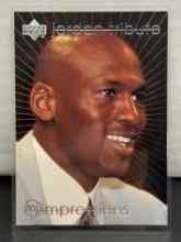 Michael Jordan 1997 Upper Deck Jordan Tribute mj impressions #mj41
