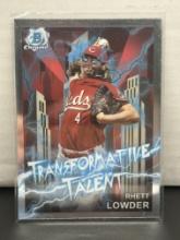 Rhett Lowder x2023 Bowman Chrome Transformative Talent Insert #TT-8
