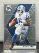 D'Andre Swift 2020 Panini Mosaic Rookie RC #215