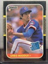 Greg Maddux 1987 Donruss Rated Rookie RC #36