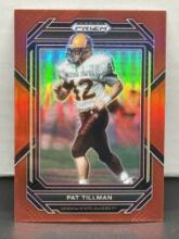 Pat Tillman 2023 Panini Prizm Draft Picks Red (#80/299) Prizm #100