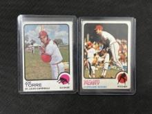 Lot of 2 1974 Topps - Torre, Gaylord Perry
