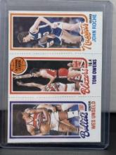 Wes Unseld Tom Owens John Roche 1980-81 Topps #78 #195 #251