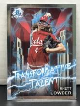 Rhett Lowder 2023 Bowman Chrome Transformative Talent Insert #TT-8