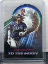 Julio Rodriguez 2024 Topps Big League To the Moon Die Cut Insert #TM-44