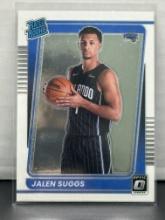 Jalen Suggs 2021-22 Panini Donruss Optic Rated Rookie RC #179