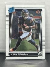 Justin Fields 2021 Panini Donruss Optic Rated Rookie RC #204