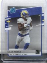 Cam Akers 2020 Panini Chronicles Donruss Clear Rated Rookie RC Acetate #RR-CA