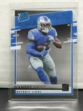 D'Andre Swift 2020 Panini Chronicles Donruss Clear Rated Rookie RC Acetate #RR-DS