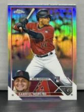 Gabriel Moreno 2023 Topps Chromme Rookie RC Refractor #189