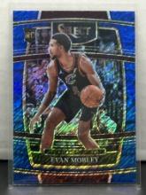 Evan Mobley 2021-22 Panini Select Concourse Level Blue Shimmer Prizm Rookie RC #5