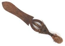 Old African Congo Iron Short Sword