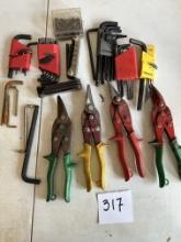 Tin Snips; wrenches