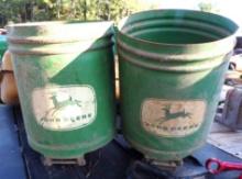 2 - John Deere planter seed hoppers