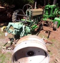 John Deere 40T w/2 row cultivator