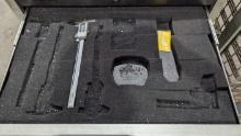 EMMEGI, ASSORTED PARTS, WITH TOOL CABINET