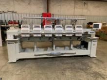 6 heads - EMBROIDERY MACHINE Butterfly B1506 B/T - Raleigh NC