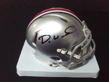 Denzel Ward Signed Mini Helmet JSA COA