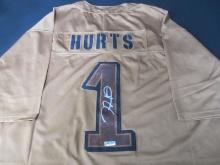 Jalen Hurts Signed Jersey Heritage COA