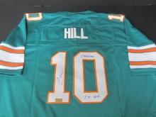 Tyreek Hill Signed Jersey EUA COA