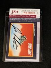 William Shatner autographed card JSA COA /witnessed
