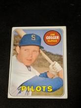 1969 Topps #482 Jim Gosger Seattle Pilots Vintage Baseball Card