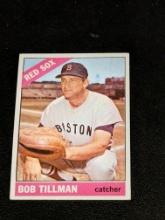 1966 Topps #178 Bob Tillman Boston Red Sox Vintage Baseball Card