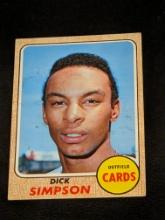 1968 Topps Baseball #459 Dick Simpson