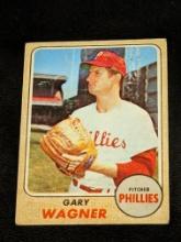 1968 Topps #448 Gary Wagner Philadelphia Phillies MLB Vintage Baseball Card