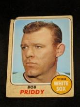 1968 Topps #391 Bob Priddy Chicago White Sox MLB Vintage Baseball Card