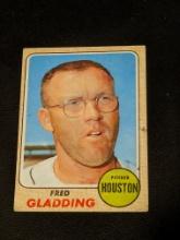 1968 Topps #423 Fred Gladding Houston Astros Vintage