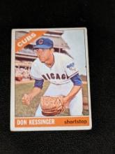 1966 TOPPS BASEBALL CHICAGO CUBS DON KESSINGER ROOKIE CARD RC #24