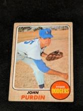 1968 Topps Baseball #336 John Purdin