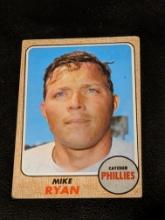 1968 Topps Baseball #306 Mike Ryan