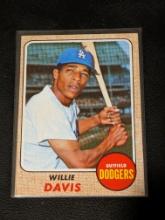 1968 Topps Baseball #208 Willie Davis