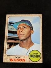 1968 Topps Baseball #77 Don Wilson