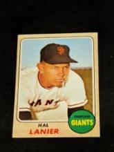 1968 Topps Baseball #436 Hal Lanier