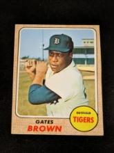 Gates Brown 1968 Topps #583 Vintage