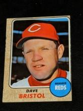 1968 Topps Dave Bristol Cincinnati Reds #148
