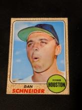 1968 Topps Dan Schneider Houston Astros #57