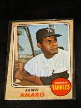 1968 Topps 138 Ruben Amaro VG New York Yankees Vintage Baseball Card