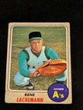 1968 Topps Baseball #422 Rene Lachemann